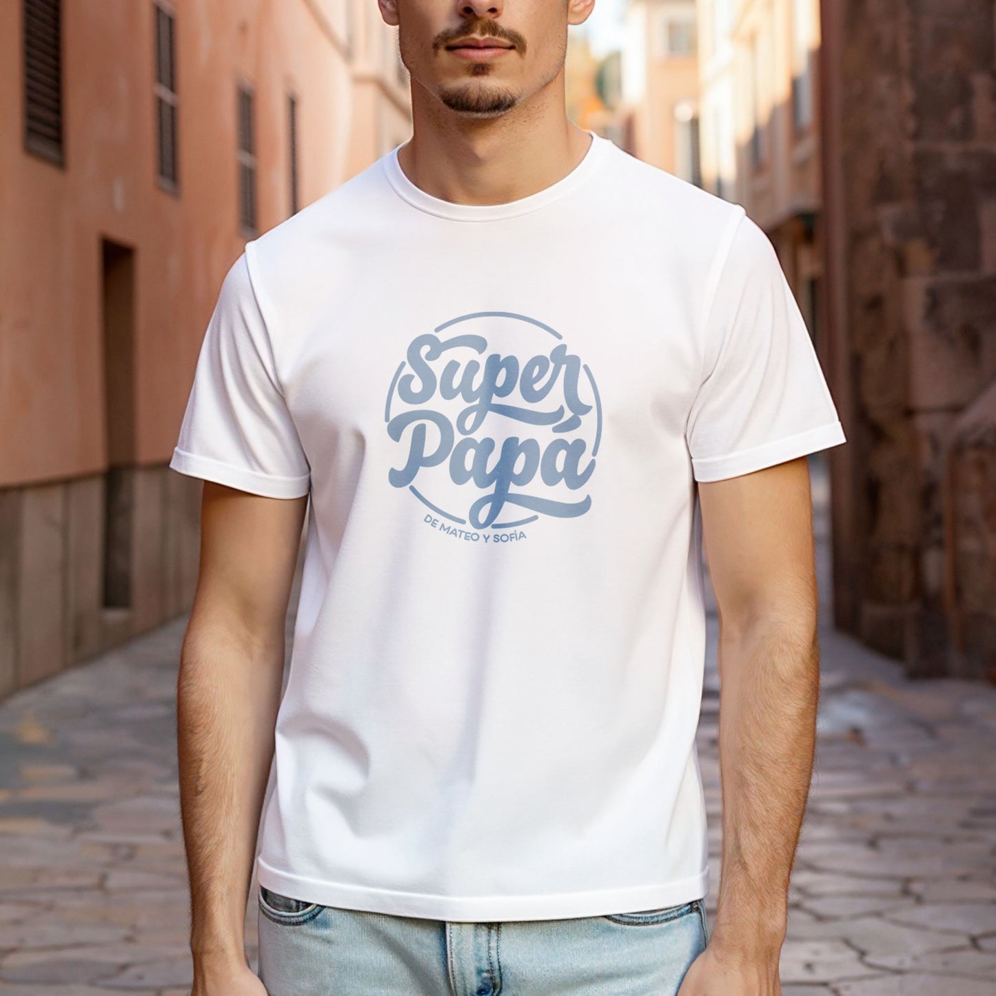 Camiseta " Personalizada Superpapá"
