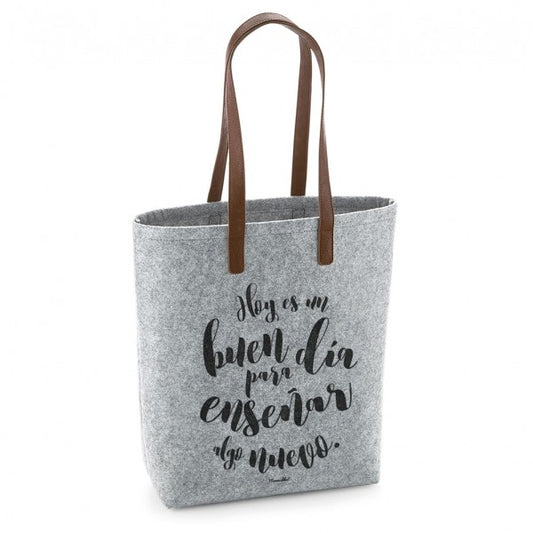 Bolsa “Hoy es un buen día para enseñar”