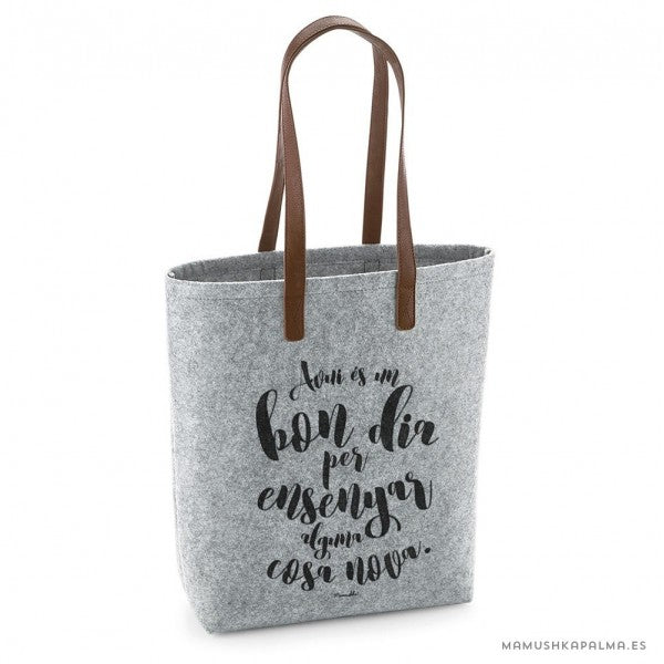 Bolsa “Hoy es un buen día para enseñar”