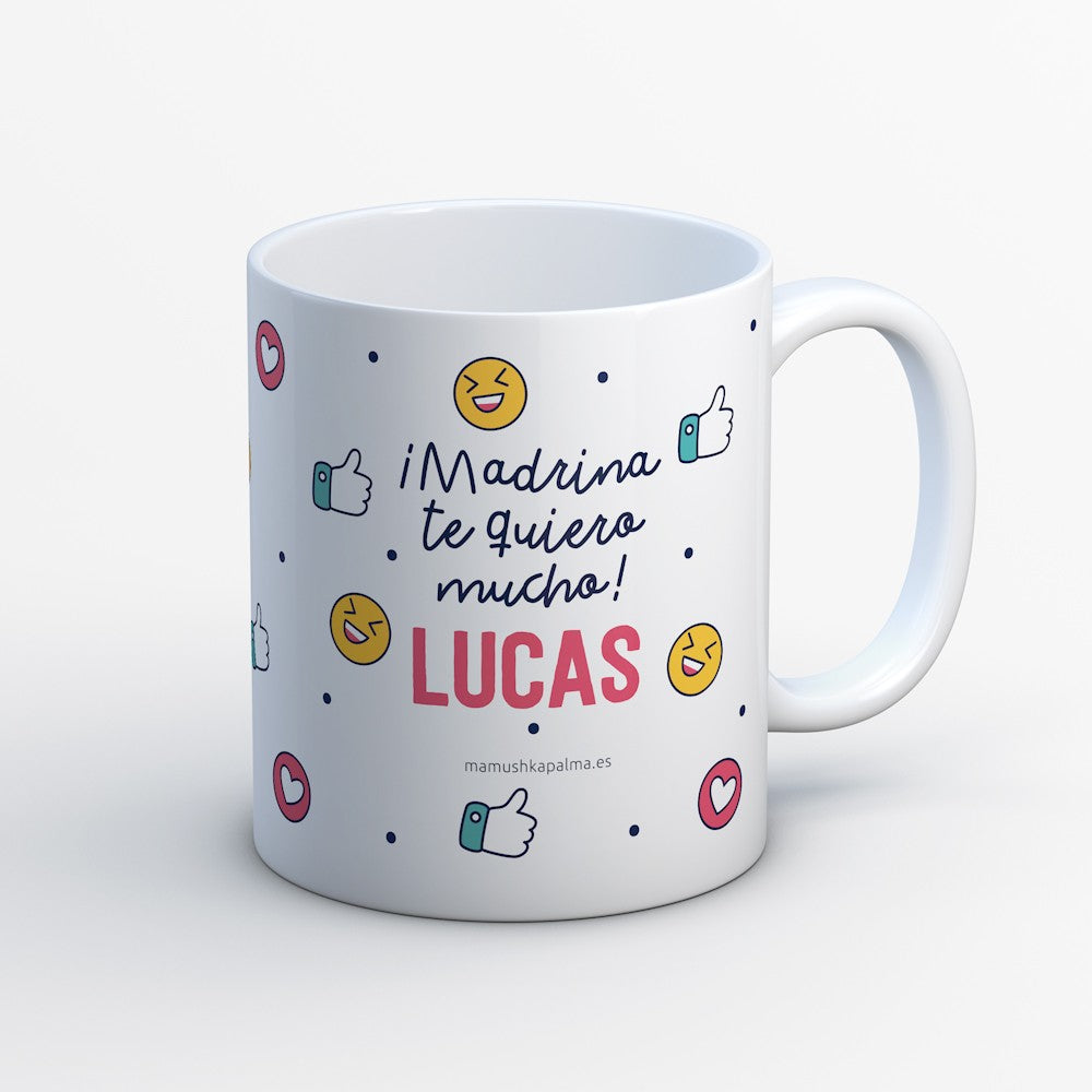 Taza “Mi madrina me gusta”