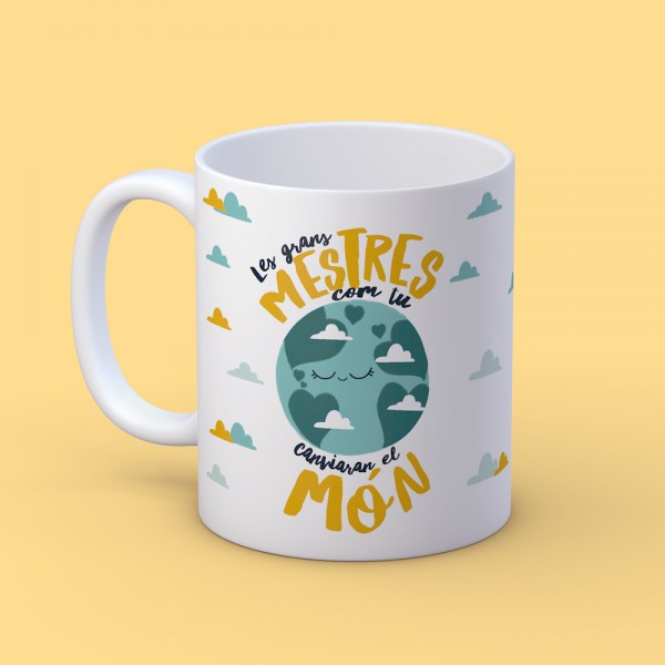 Taza "Cambiarán el mundo"