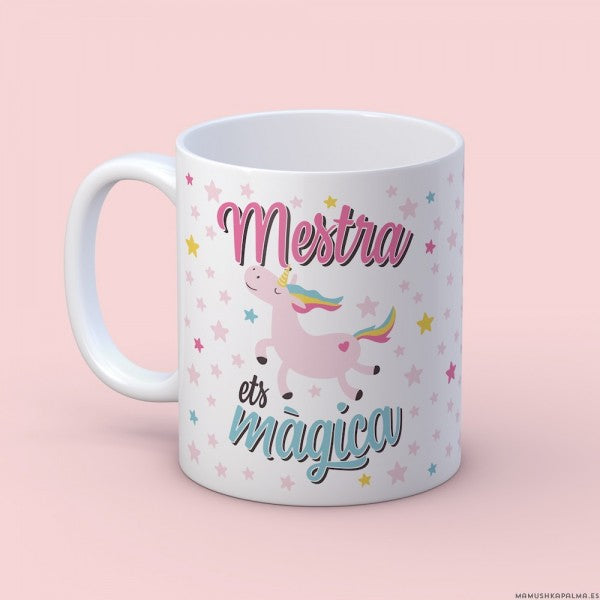Taza “Profe eres mágica"