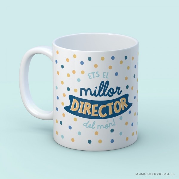 Taza "Mejor director-a"