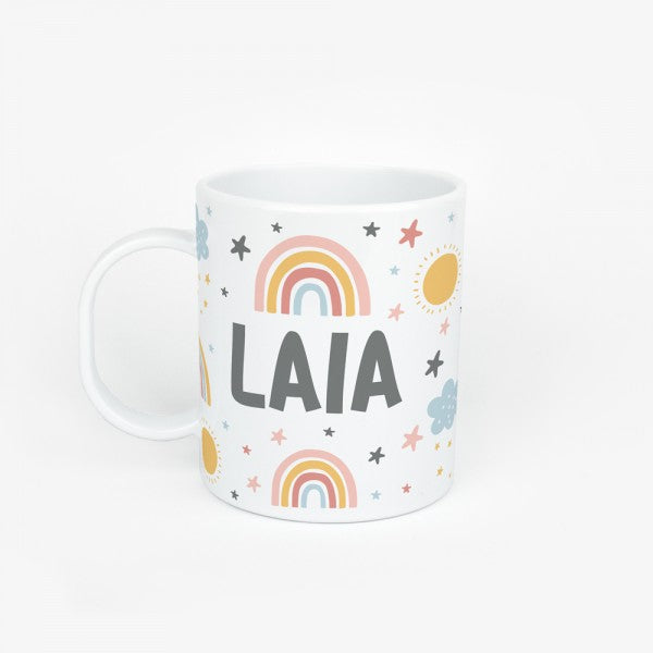 Taza plastica