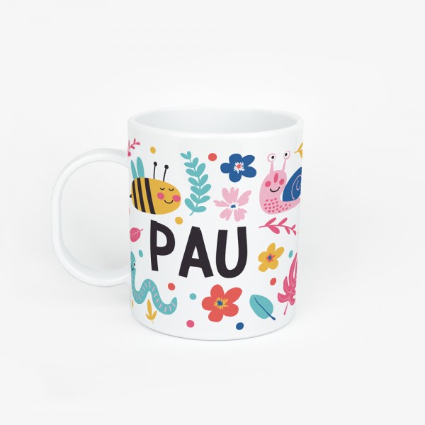 Taza plastica