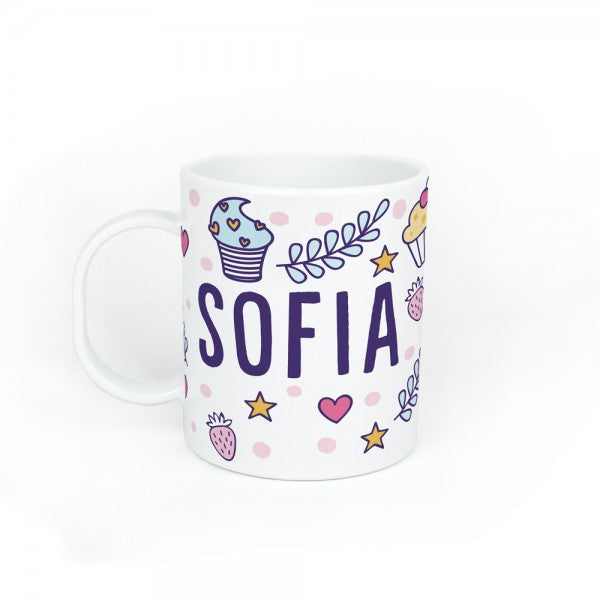 Taza plastica