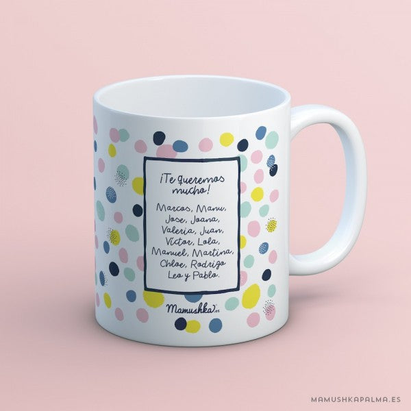 Taza "Profes como tú nunca se olvidan"