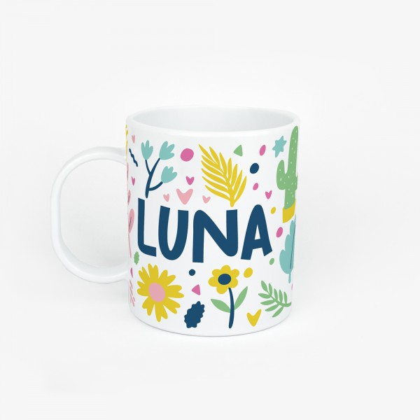 Taza plastica