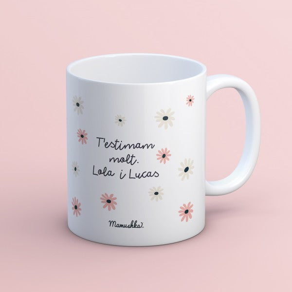 Taza "Mamá eres única"
