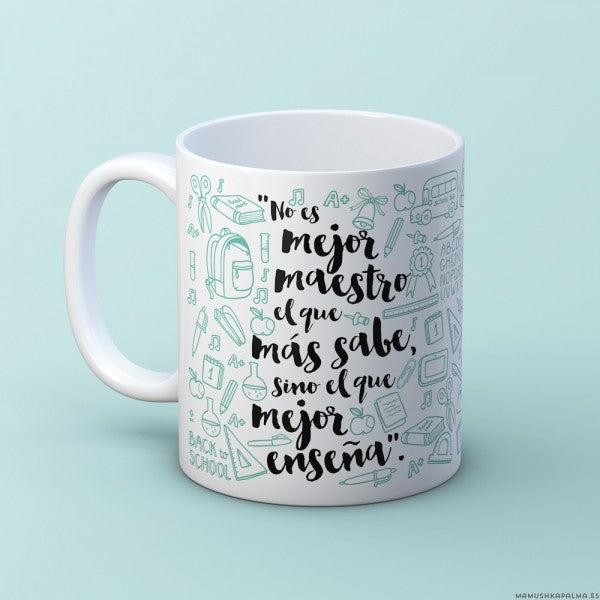 Taza “Mejor maestro”
