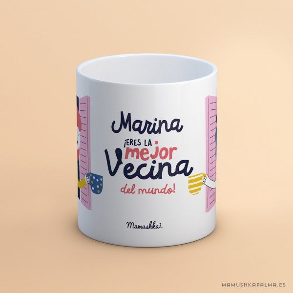 Taza “Mejor vecina”
