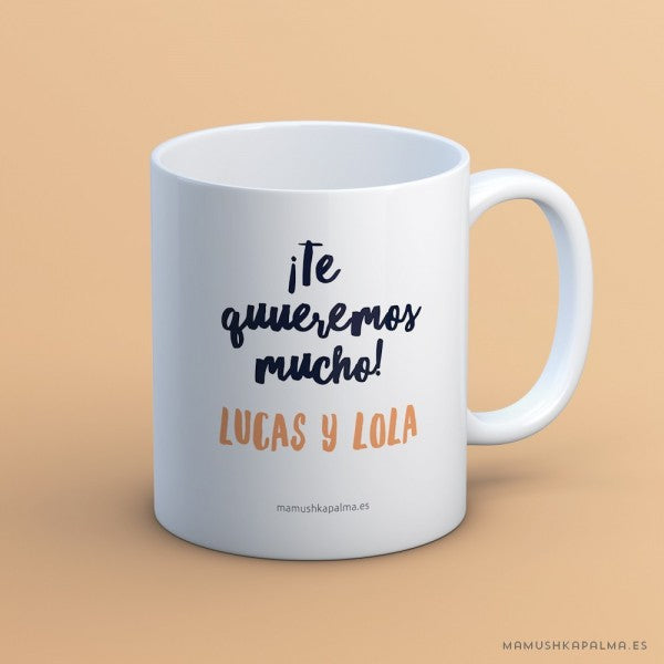 Taza “Mis personas favoritas me llaman abuelo”