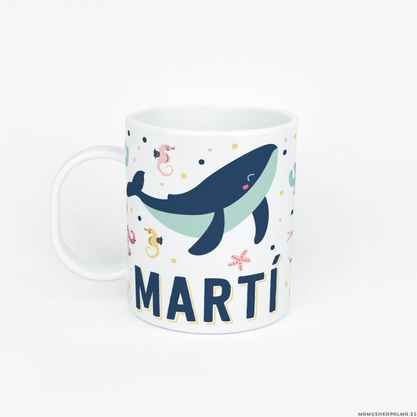 Taza plastica