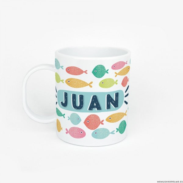 Taza plastica