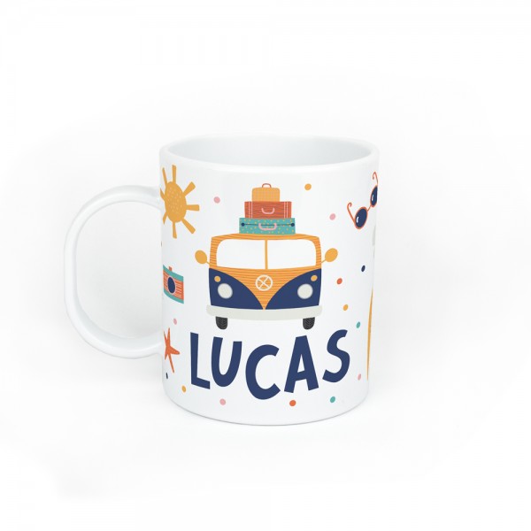 Taza plastica