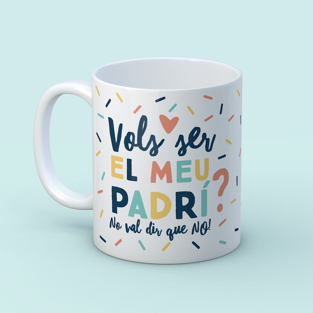 Taza “¿Quieres ser mi padrino?”