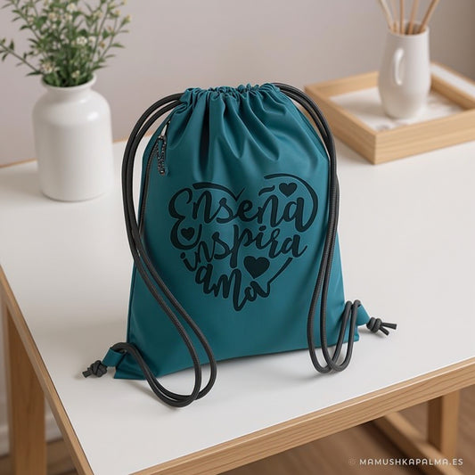 Mochila "Enseña, inspira, ama"