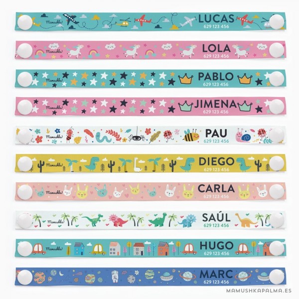 Cintas para colgar personalizadas