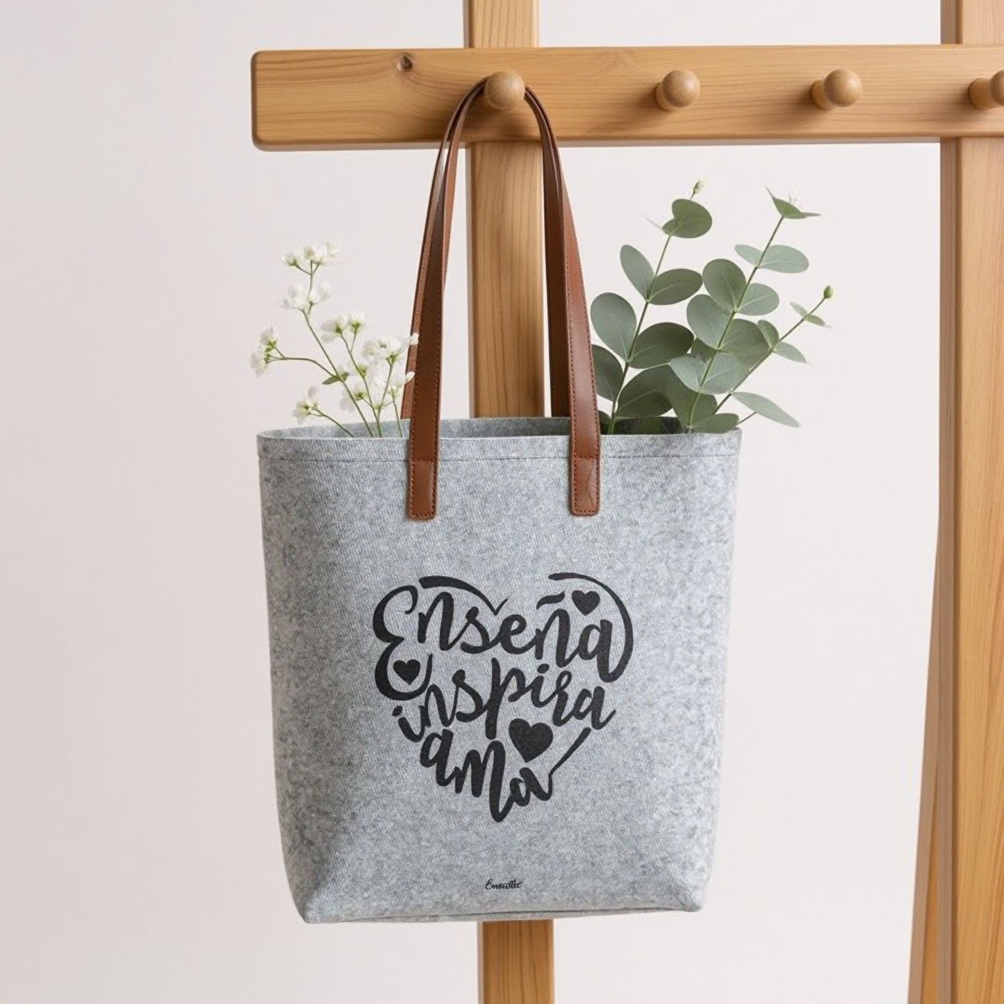 Bolsa “Enseña inspira ama”