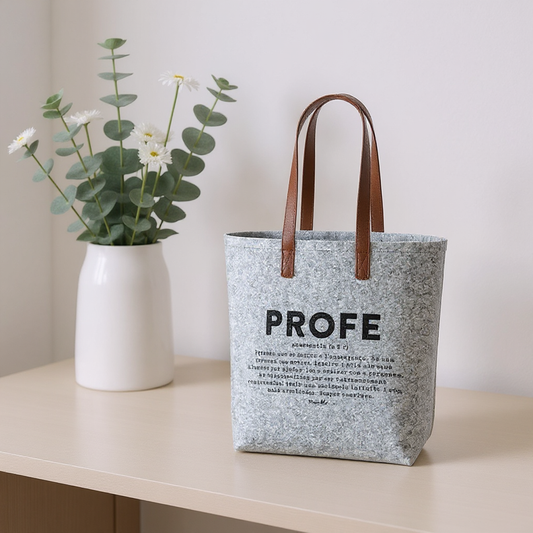 Bolsa “Profe definición”