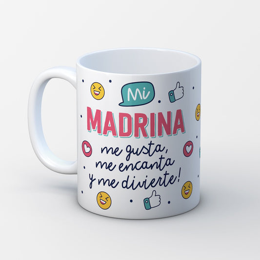 Taza “Mi madrina me gusta”