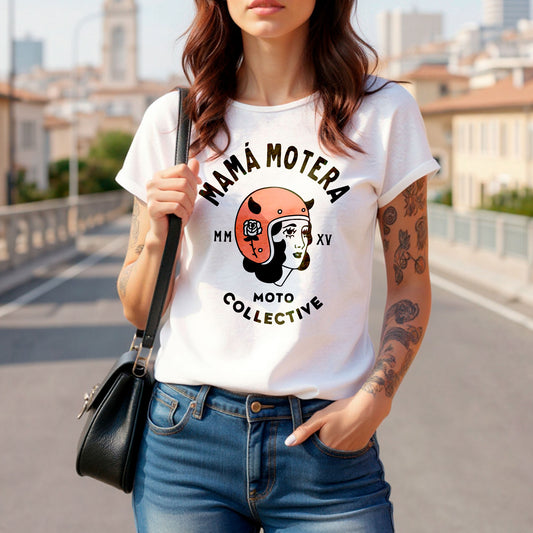 Camiseta " Mamá motera"