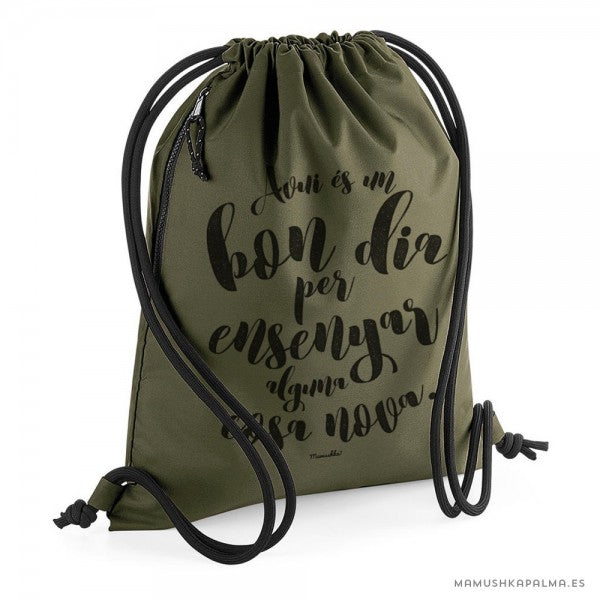 Mochila "Hoy es un buen día"