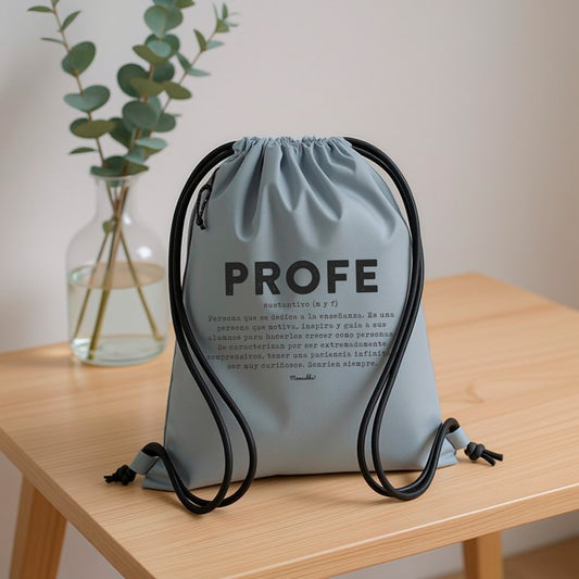 Mochila "Profe definición"