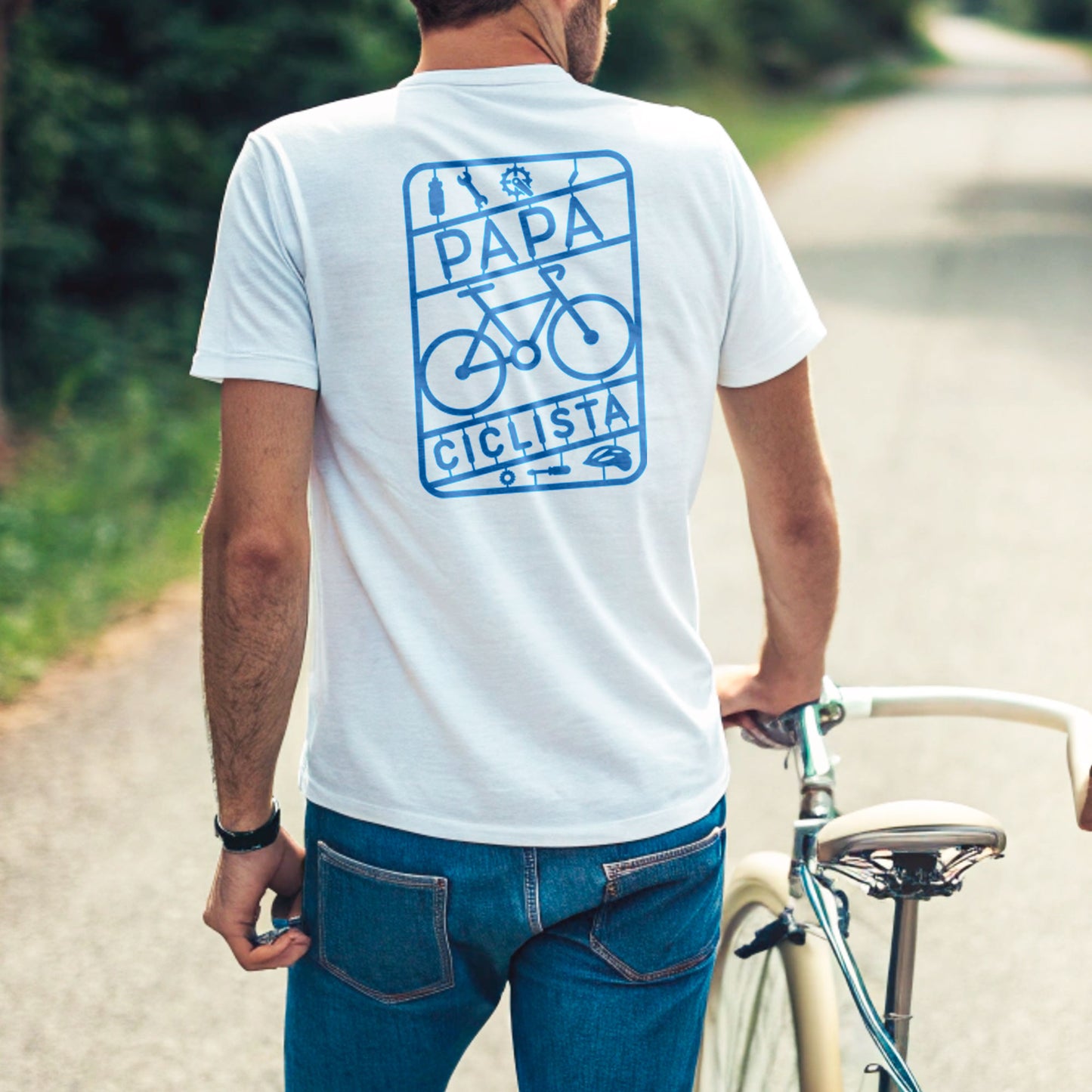 Camiseta “Papá ciclista”