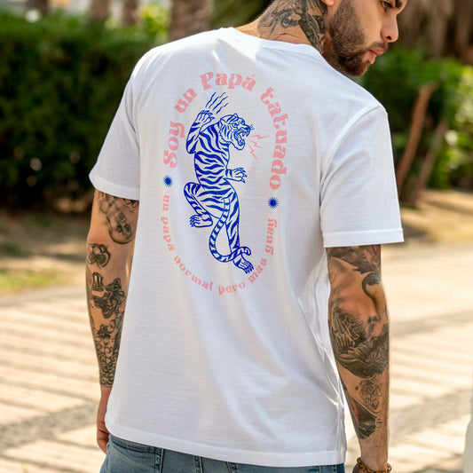 Camiseta "Papá tatuado"