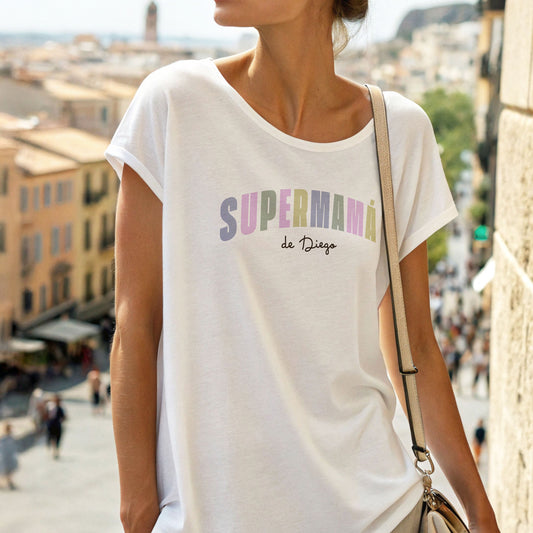 Camiseta personalizada "Supermamá"
