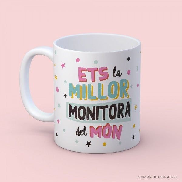 Taza "Mejor monitor/a"
