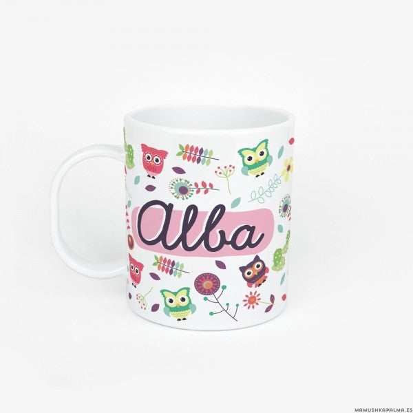 Taza plastica