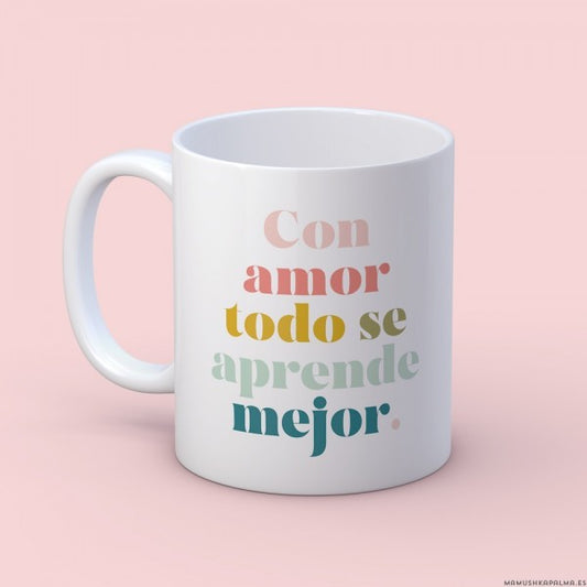 Taza "Con amor"