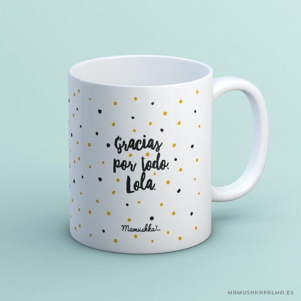 Taza "En esta clase somos pequeños..."