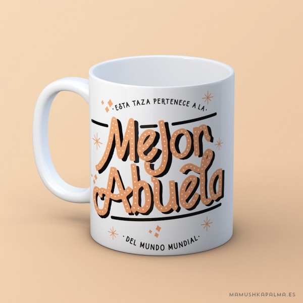 Taza “Mejor abuela”