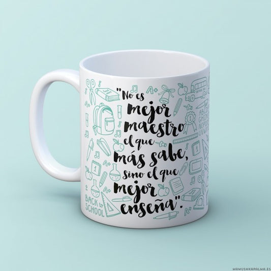 Taza “Mejor maestro”
