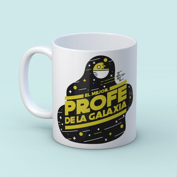 Taza "Mejor profe de la galaxia"
