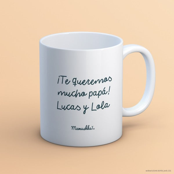 Taza “ni capa ni poderes”