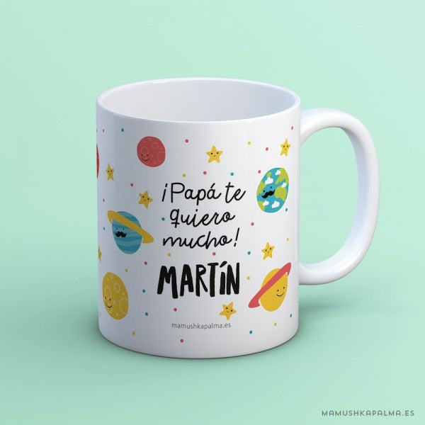 Taza “Papá universo”