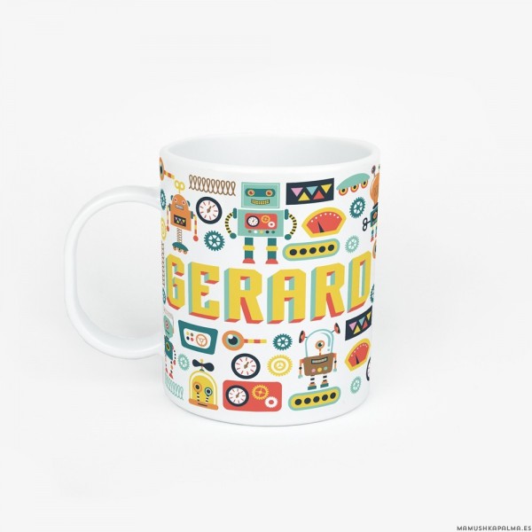 Taza plastica
