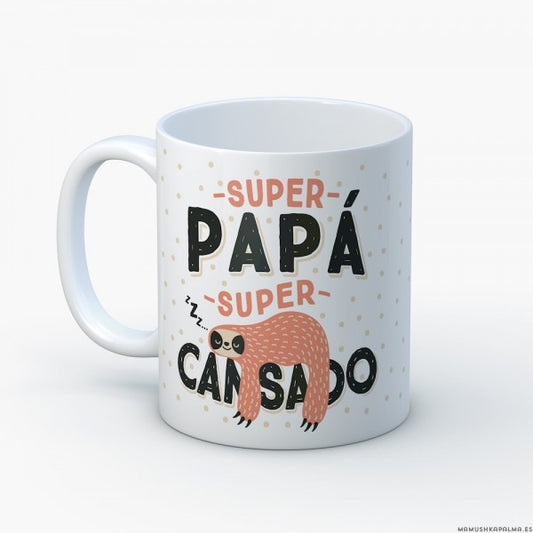 Taza “Supercansado”