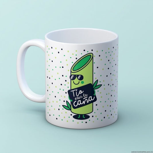 Taza “Tío eres la caña”